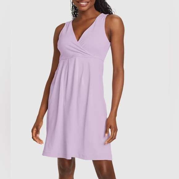 NWT Eddie Bauer Aster Crossover Dress - Picture 16 of 16